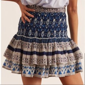 NEW Sea NY Brigitte Border Skirt Blue Size Medium